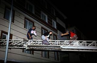 Bozkurt’ta kurtarma çalışmaları gece boyu sürdü