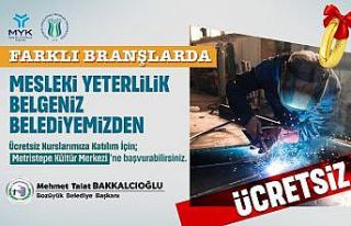 Bozüyük Belediyesi ücretsiz MYK başvuruları devam...