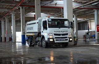Bozüyük’te kapalı pazar temizlendi