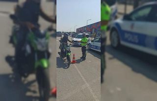 Bozüyük’te motosiklet denetimleri arttırıldı