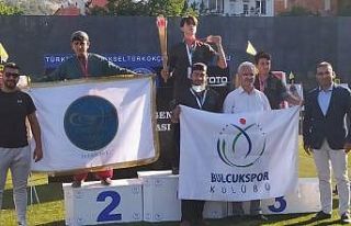 Bulcukspor Kulübü Türkiye şampiyonasından 3 dereceyle...