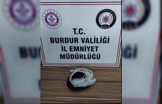 Burdur polisinden uyuşturucu operasyonu: 1 tutuklama