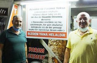 Burhaniye’de hayırsever işletmeciye büyük destek