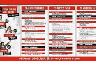 Burhaniye’de Ören Turizm Kültür ve Sanat Festivali...