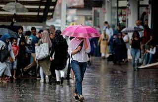 Bursa için önce sıcaklık uyarısı sonra yağmur