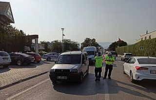 Bursa jandarmasından servis sürücülerine sıkı...