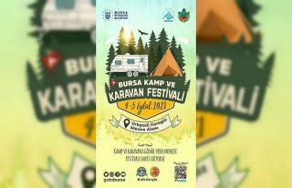 Bursa kamp ve karavan festivali başlıyor