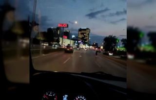 Bursa’da canlarını hiçe saydılar.. Hızla akan...