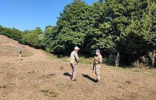 Bursa’da jandarma ekiplerinden 24 saat orman nöbeti