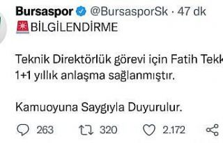 Bursaspor’da Fatih Tekke dönemi