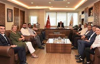 Bursaspor’dan AK Parti’ye ziyaret