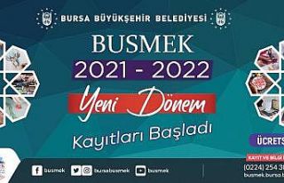 BUSMEK’te yeni dönem kayıtları başladı