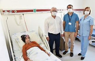 Çalmadık kapı bırakmadı, şifayı DEÜ’de buldu