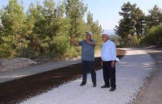 Çameli Belediyesi çalışmalarına ara vermeden...