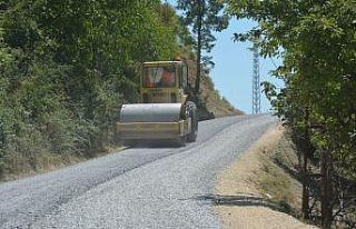 Çamlıyayla’nın yolları asfaltlanıyor
