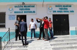 Canpolat yapımı tamamlanan merkezde inceleme yaptı