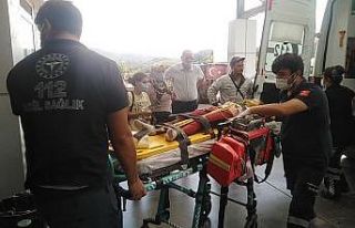 Çatıdan düşen çocuk ağır yaralandı