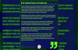 Çaykur Rizespor’dan Oğulcan Çağlayan açıklaması