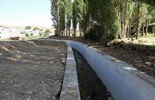 Cebir Mahallesi’nde dere yatağı ıslahı