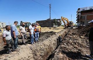 Çelikevler Mahallesi’nde çalışmalar sürüyor