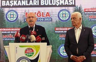 CHP lideri Kılıçdaroğlu: “Yangınlarda bir dayanışma...