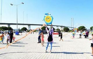 Çocuklar doyasıya eğlendi