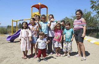 Çocukların park isteğini Aydın Büyükşehir Belediyesi...