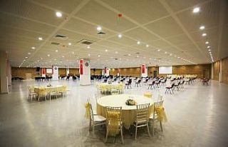 Çok amaçlı salon etkinliklere hazır