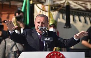 Cumhurbaşkanı Erdoğan Ahlat’ta konuştu: "Bu...