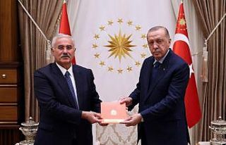 Cumhurbaşkanı Erdoğan, Yargıtay Başkanı Akarca...