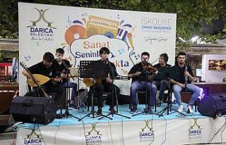 Darıca’da sanat sokakta