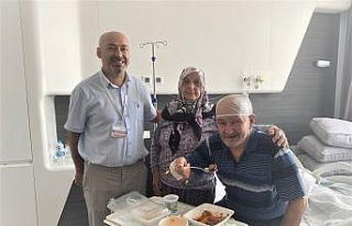 Delirten hastalıktan kurtulduktan sonra ilk iş yemek...