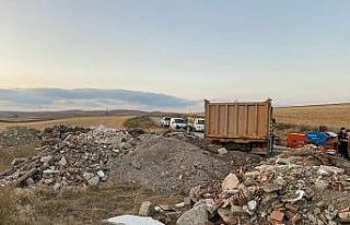 Dere yatağına moloz döken vatandaşa 13 bin lira...