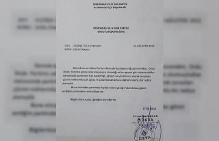 DEVA Partisi’nde istifa