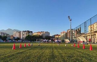 Develi Erciyesspor Kulübü’nün altyapı çalışmaları...