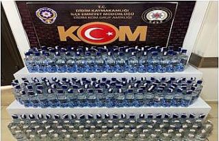 Didim’de sahte içki operasyonu