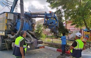 DİSKİ, selden etkilenen Türkeli’de çalışmalarına...