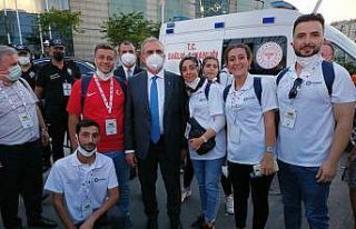 Diyarbakır AFAD gönülleri Ankara’dan döndü