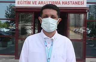 Diyarbakır’da korona nedeni ile yatan hastaların...