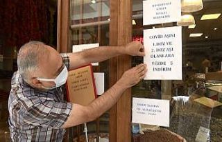 Diyarbakırlı esnaftan aşıya destek