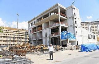 Doğukent Yüzme Spor Kompleksi inşaatı devam ediyor