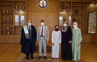 DPÜ’de akademik yükseltme töreni