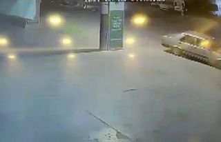 Drift yapması pahalıya patladı, drift anları kameraya...