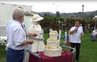 Düğünde alkış alan hareket