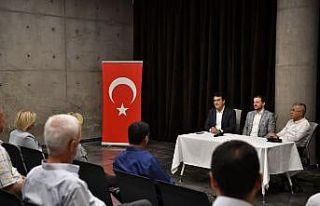 Dündar, muhtarları ağırladı
