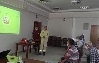 Dursunbey’de Gönüllülere Yangıncılık Eğitimi