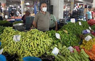 Düşen sebze ve meyve fiyatları pazarlara olan ilgiyi...