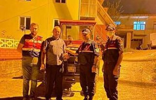 Düzce’de çalınan traktör Alaplı’da bulundu