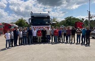 Düzce’den ikinci yardım tırı Kastamonu’ya...