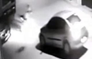 Edirne’de 1 kişinin öldüğü kaza anı güvenlik...